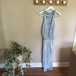 Love Stitch Light Blue Jumpsuit